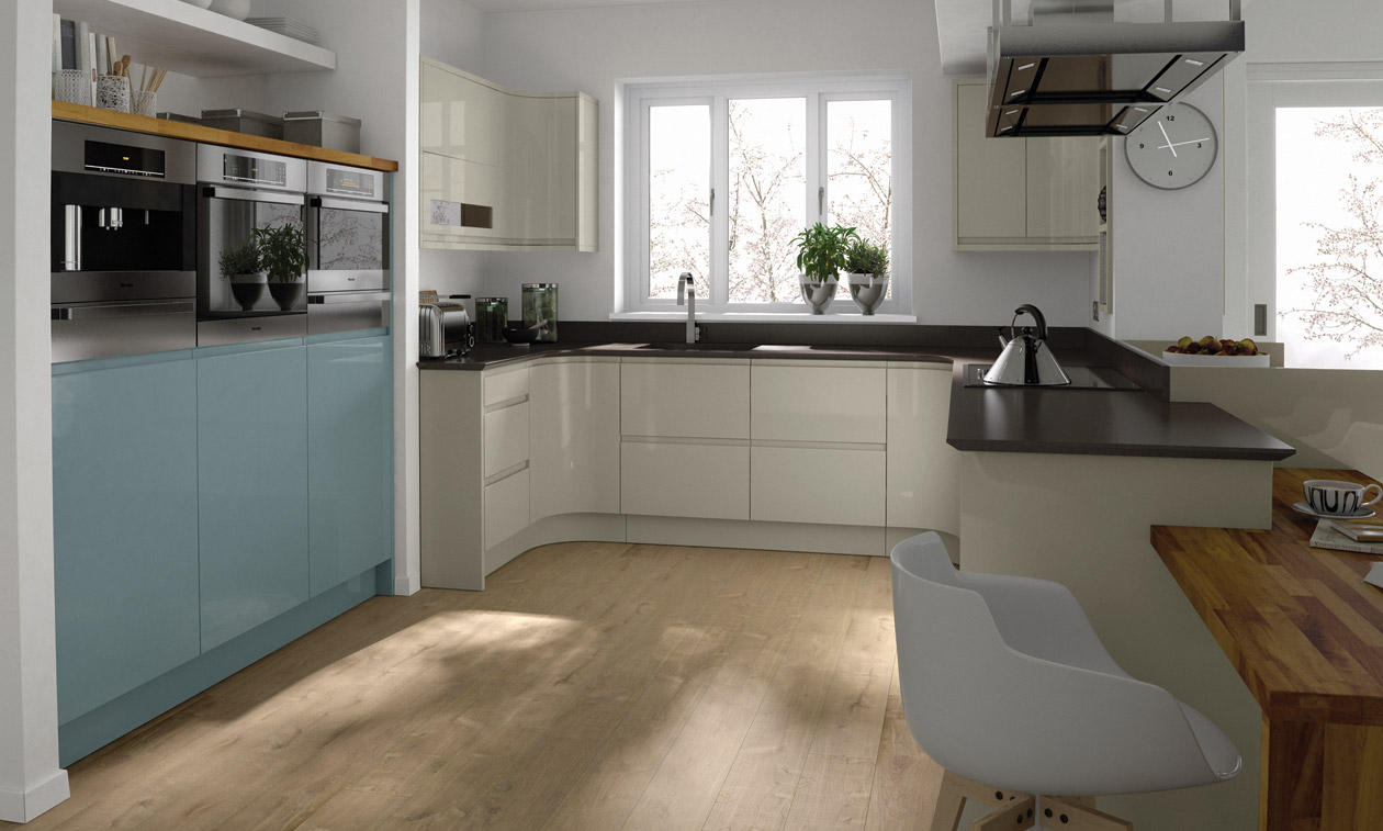 Second Nature Remo Painted Kitchen