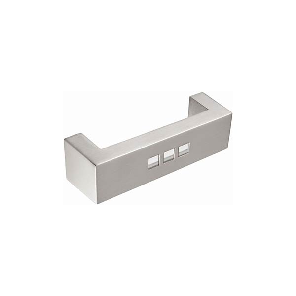 D Handle, 160mm, With Clear Plastic Insert