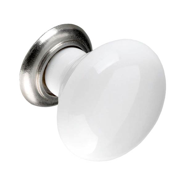 Knob, 35mm With White Porcelain