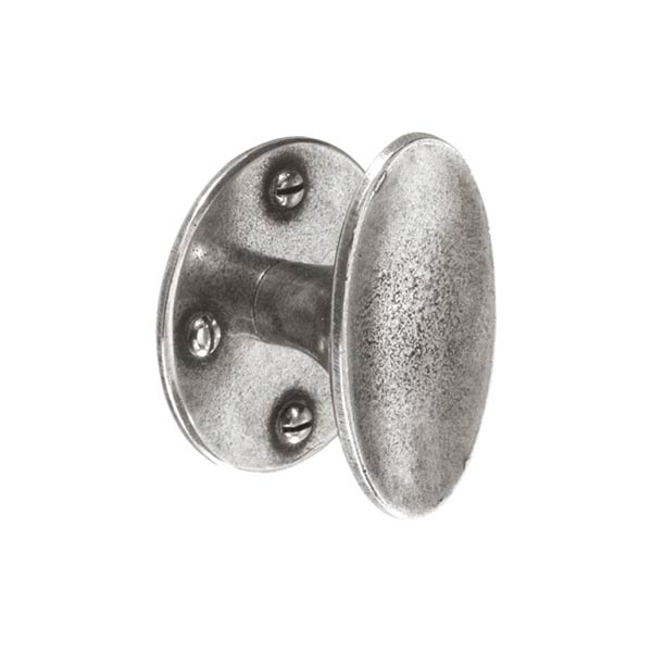 Knob, 50mm, C/W Backplate, 45mm Diameter