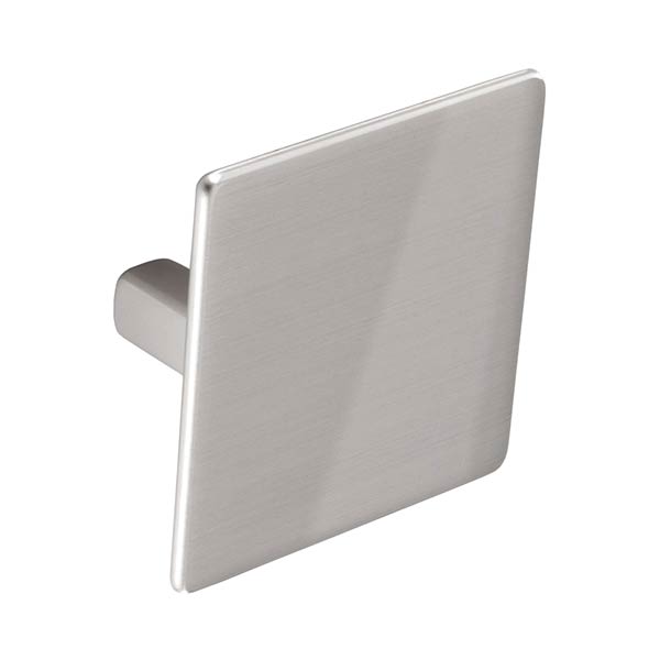 Knob, Square, 60mm Diameter/32mm Hole Centres