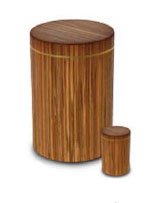 CR55A Cebrano Wood Urn