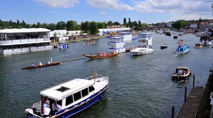 Picture of the Royal Regatta Finish Line