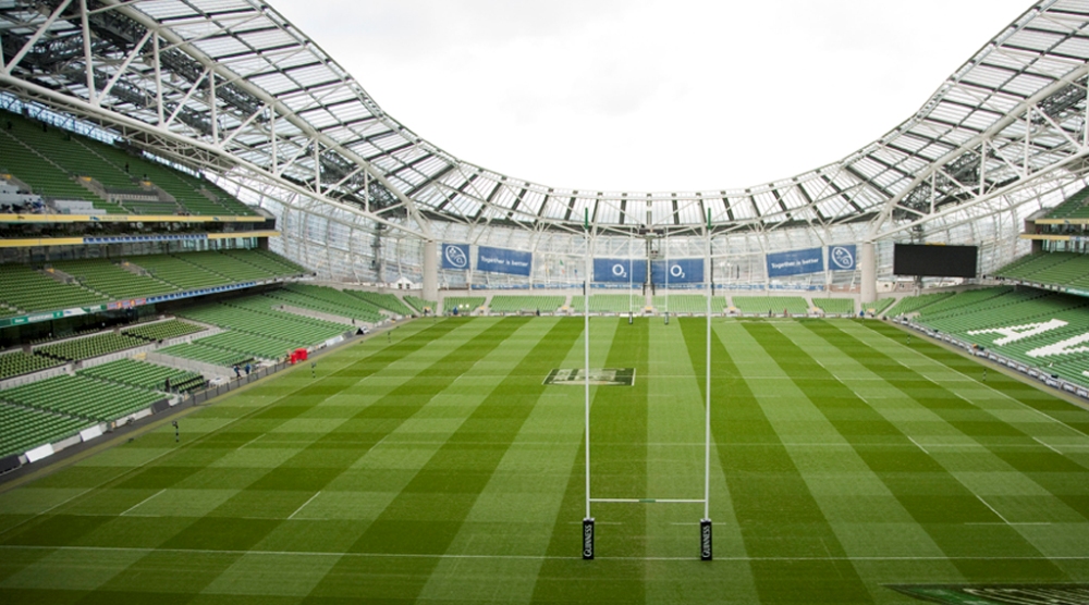 Picture of the AVIVA Stadium