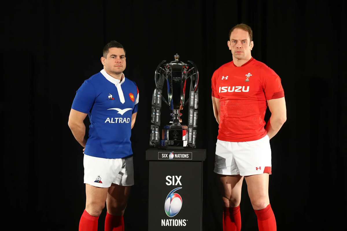 France and Wales at the 2020 Six Nations