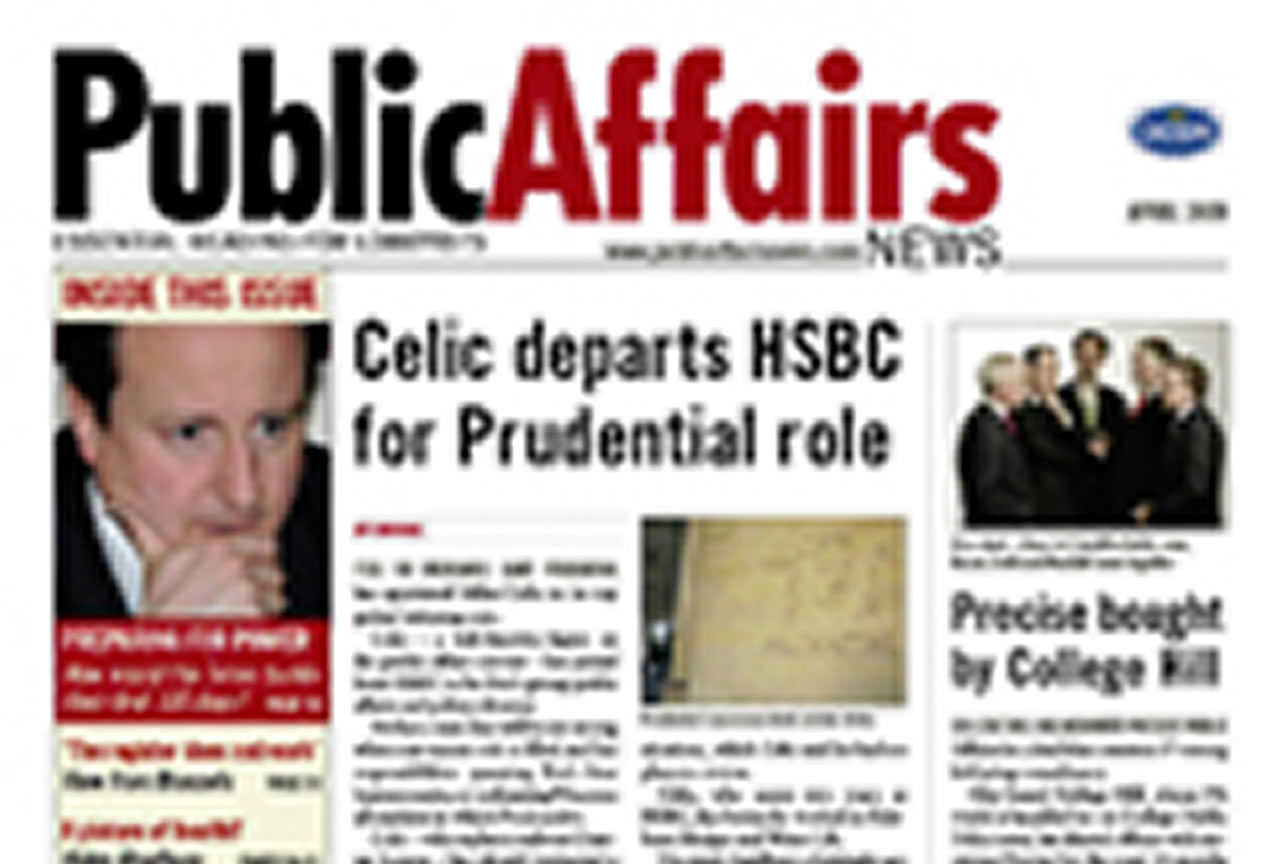 Trading Places - Public Affairs News