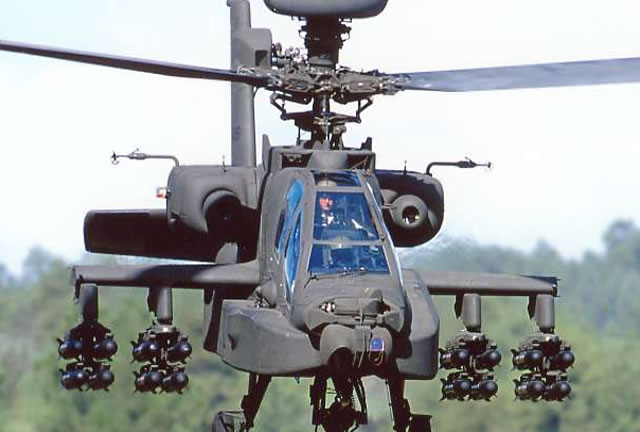 Apache Helicopter, UK Army - Blue Eagles 40th Anniversary