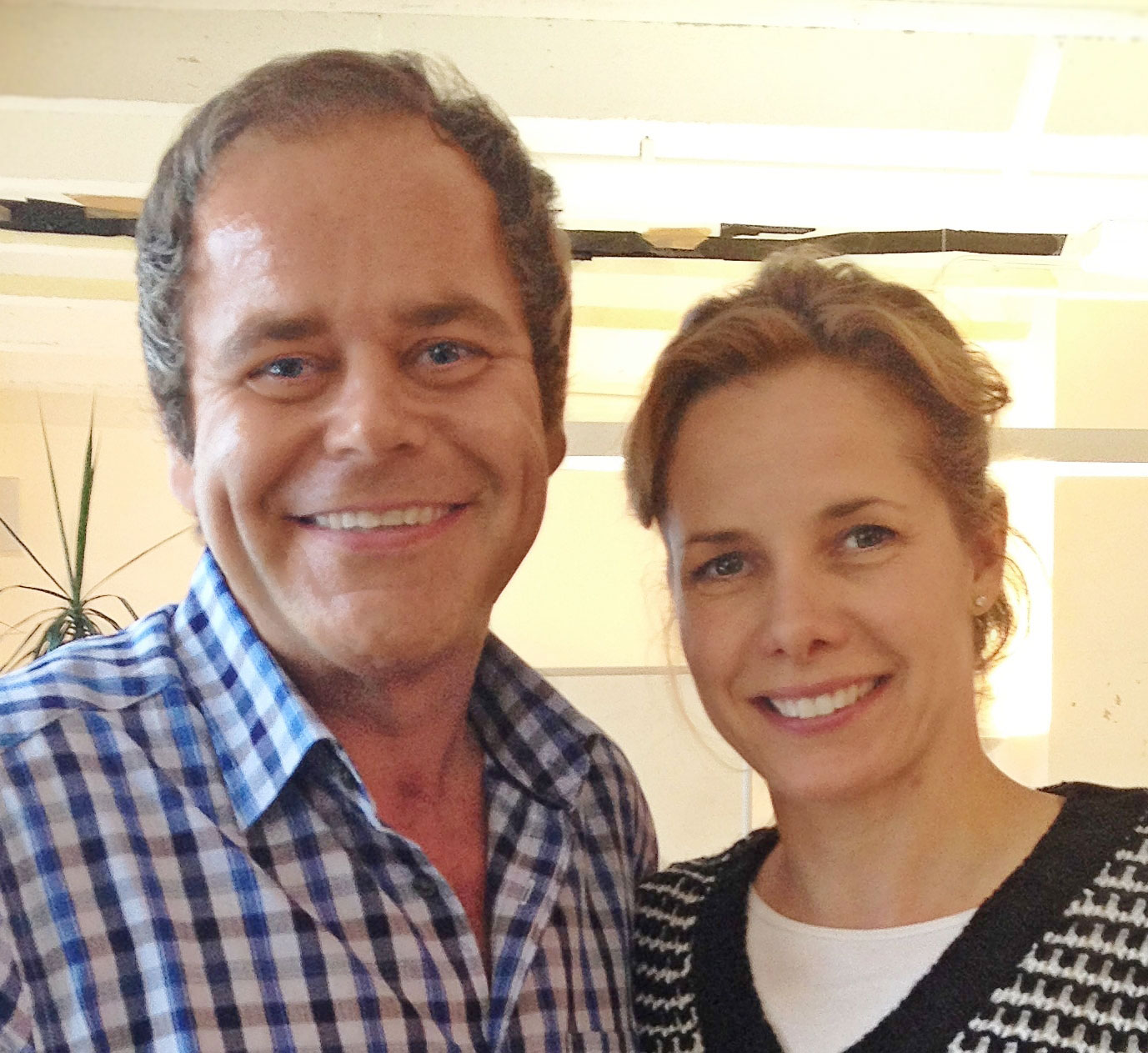 Glenn coaches Darcey Bussell for Strictly
