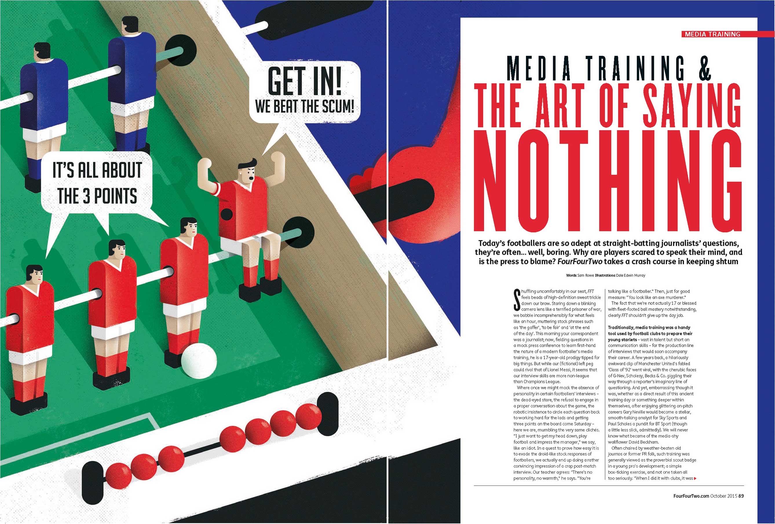 Media Training and The Art of Saying Nothing - FourFourTwo Magazine