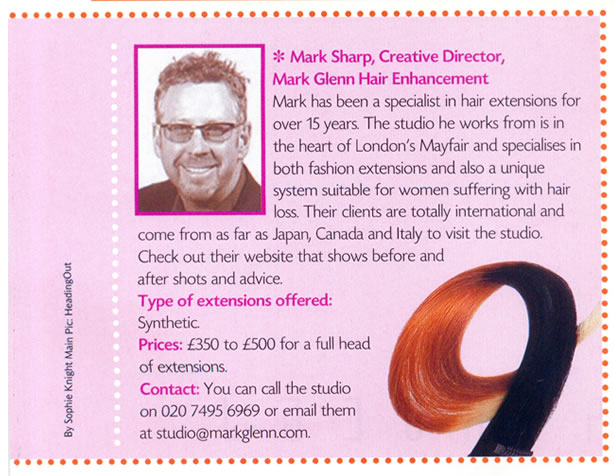 Hair Flair - Mark Sharp of Mark Glenn Hair Enhancement