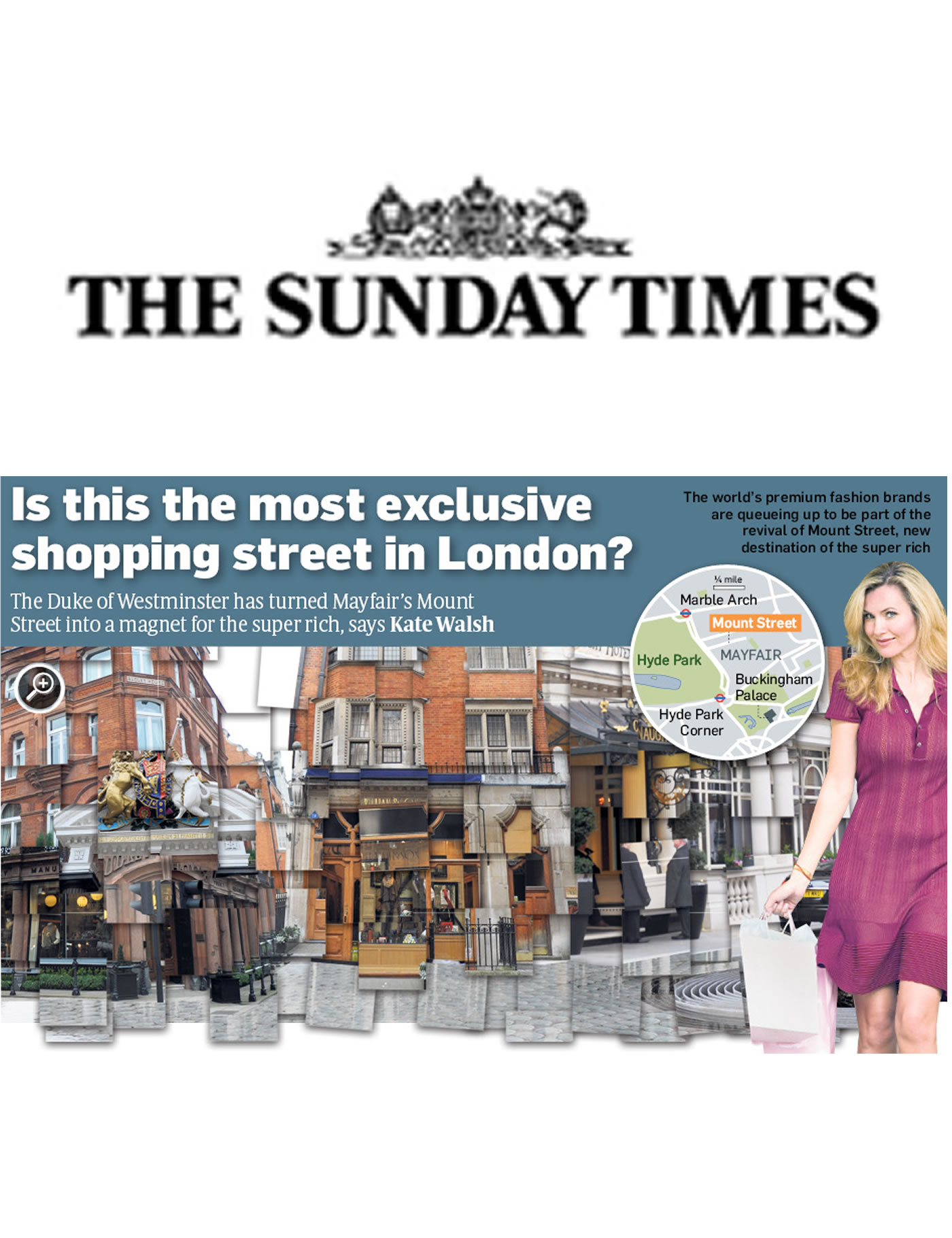 'Is this the most exclusive shopping street in London?' - The Sunday Times on Mark Glenn's Mount Street