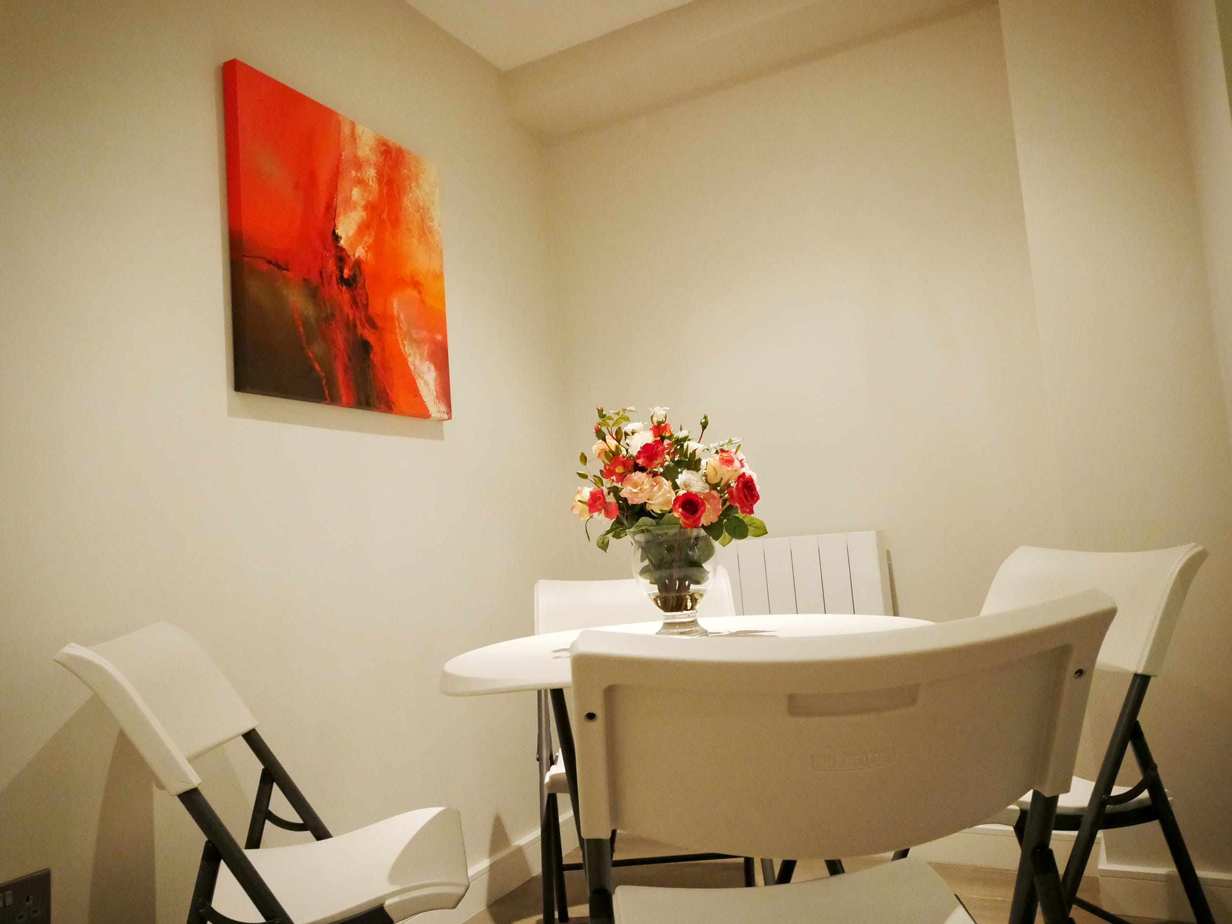Private break-out area in Pozitiv's studio, London