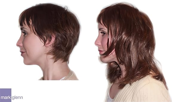 HE002 - Big Body Boost Hair Extensions Before & After - Mark Glenn, UK