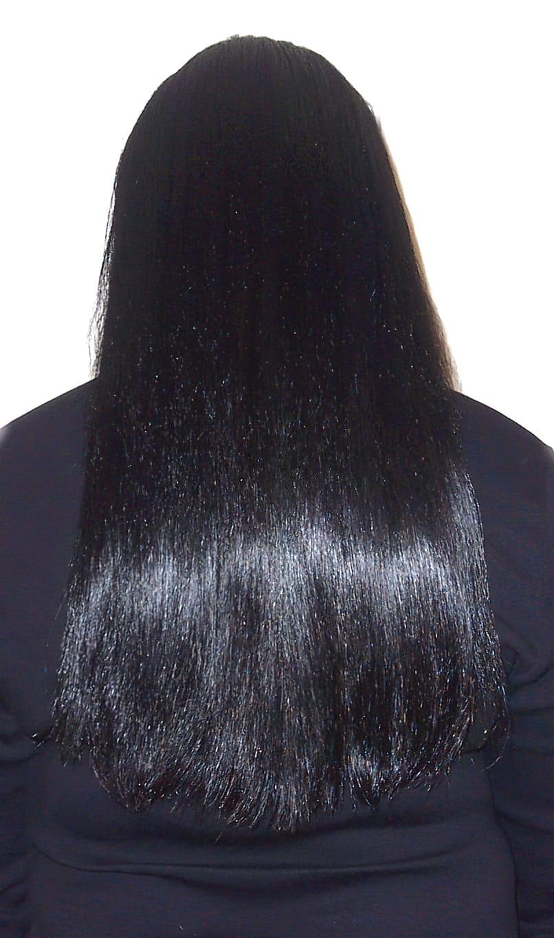 After Picture - Afro-Caribbean Silky Straight