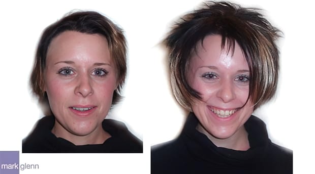 HE006 - Funky Hair Extensions Before and After - Mark Glenn, London