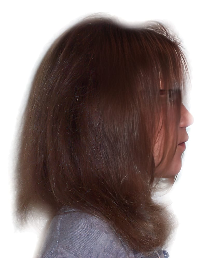 Before Picture - Extra Long Brown and Wavy