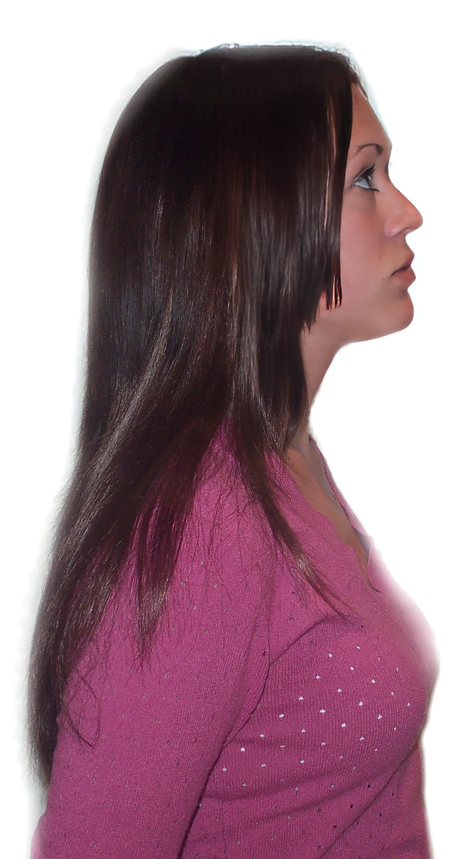 After Picture - Beautiful Silky Straight