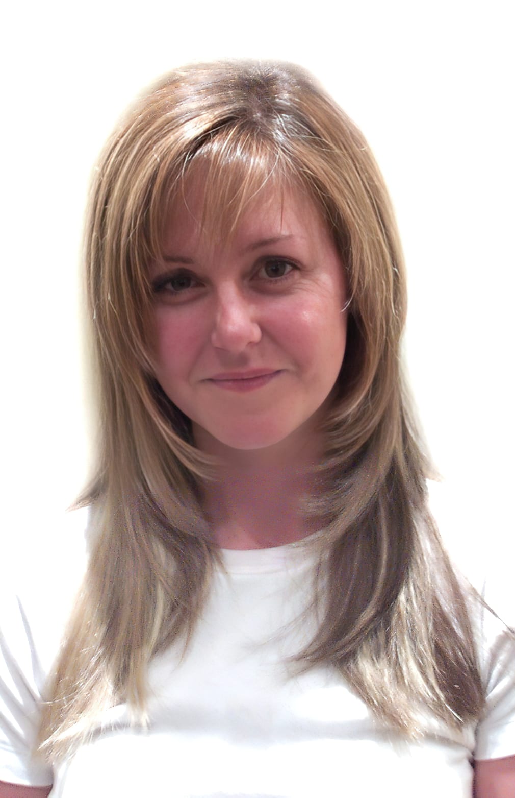 After Picture - Short Bob to Long with Highlights