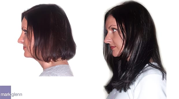 HE016 - Classic Elegance Hair Extensions Before & After - Mark Glenn, London, UK