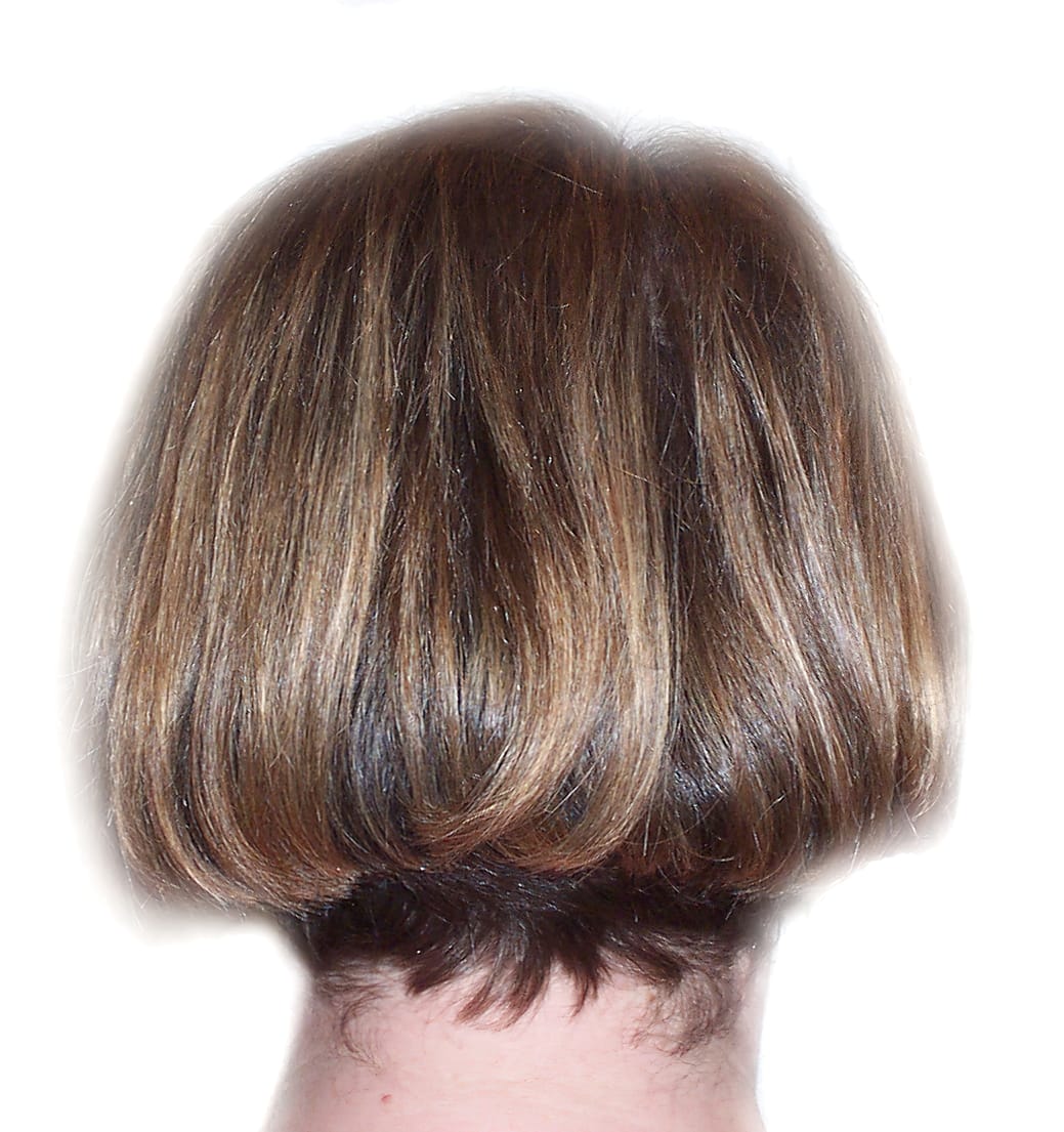 Before Picture - Short Bob to Shoulder Length