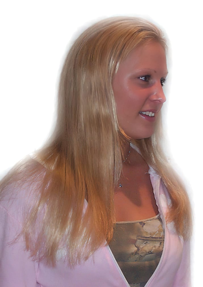 After Picture - Home Bleaching Damage Transformed - Long Blonde