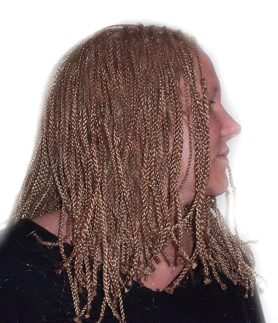 After Picture - Holiday Braids