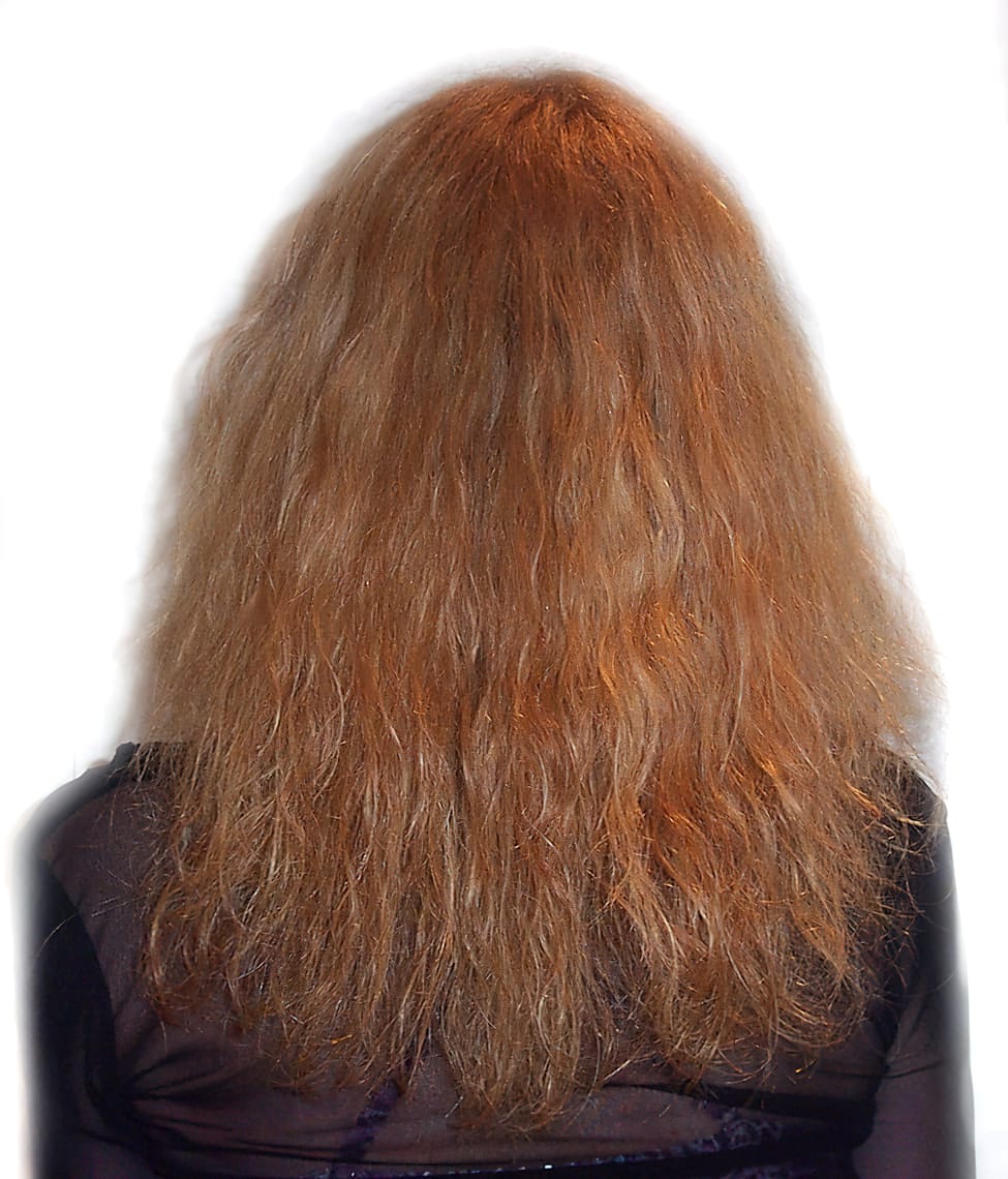 Before Picture - Gorgeous Long Curls