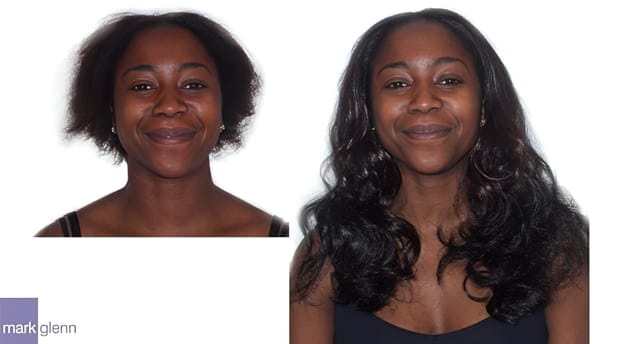 HE036 - Afro-Caribbean Wavy Hair Extensions - Mark Glenn, London, UK
