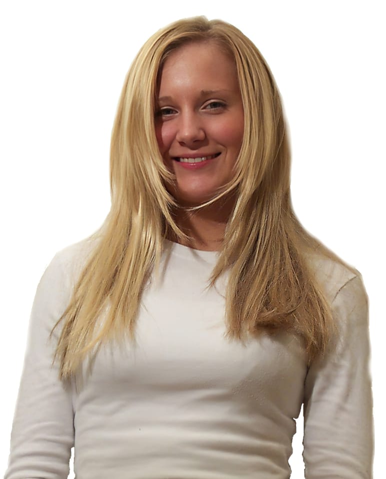 After Picture - Blunt Bob to Long Blonde