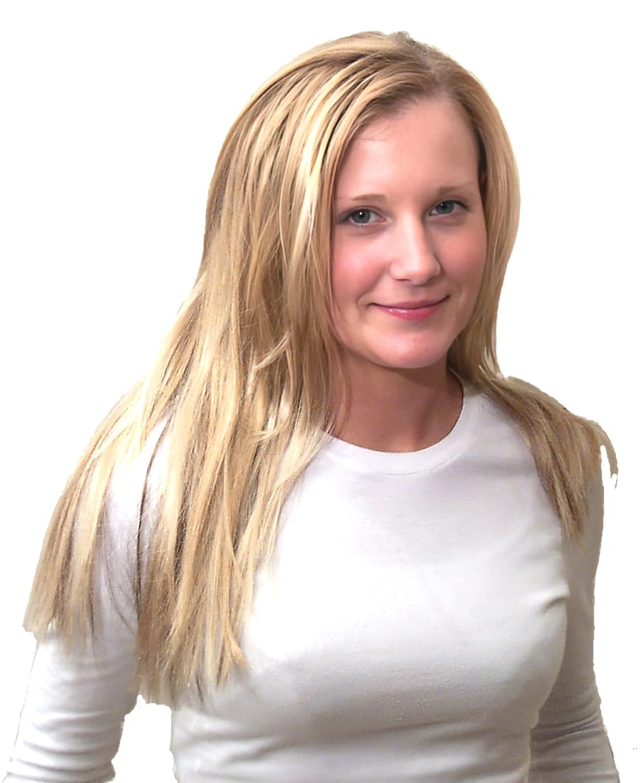After Picture - Blunt Bob to Long Blonde