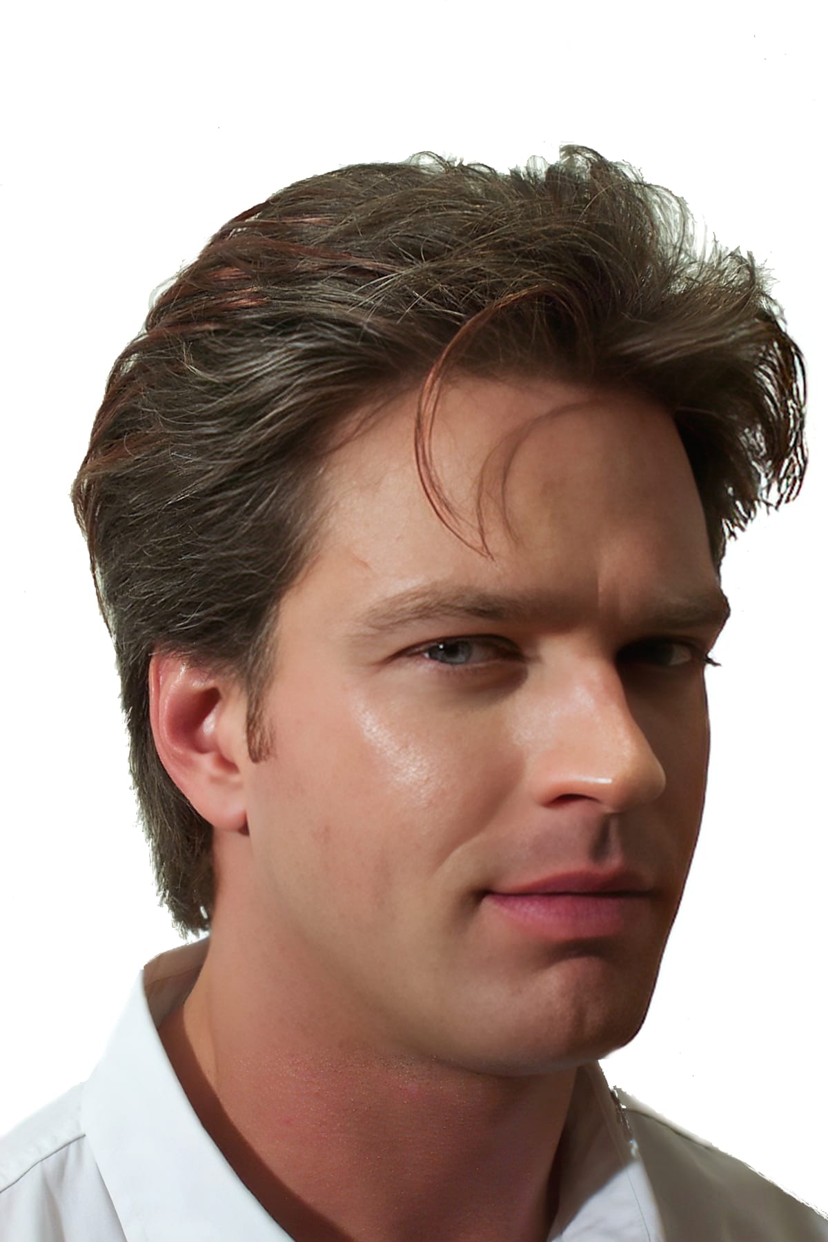 After Picture - Male Hair Extensions Highlights Only