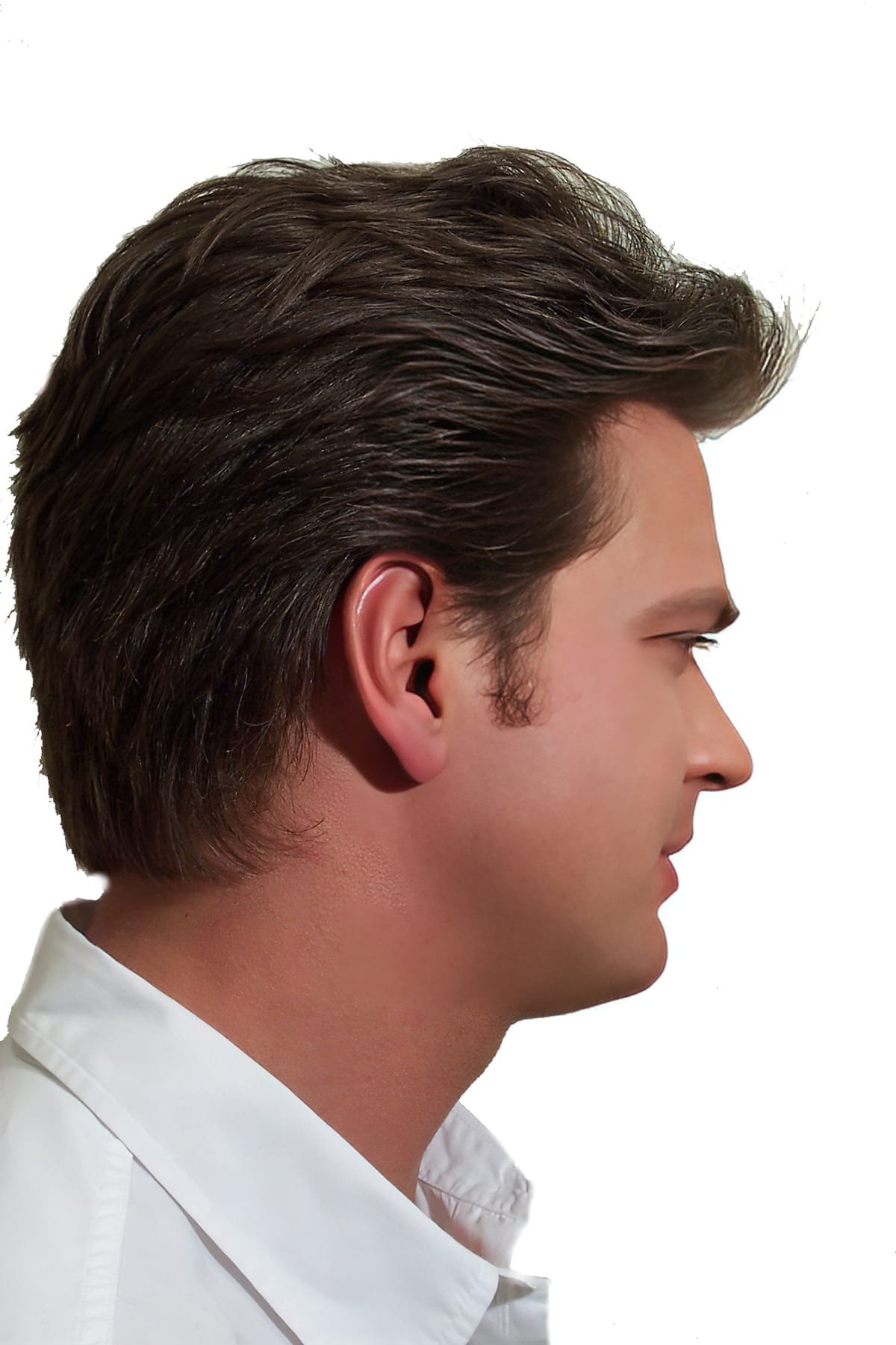 HE038 - Male Men Guys Highlights Only Hair Extensions Before & After | Case Study HE038 - Male Men Guys Highlights Only Hair Extensions Before & After | Case Study