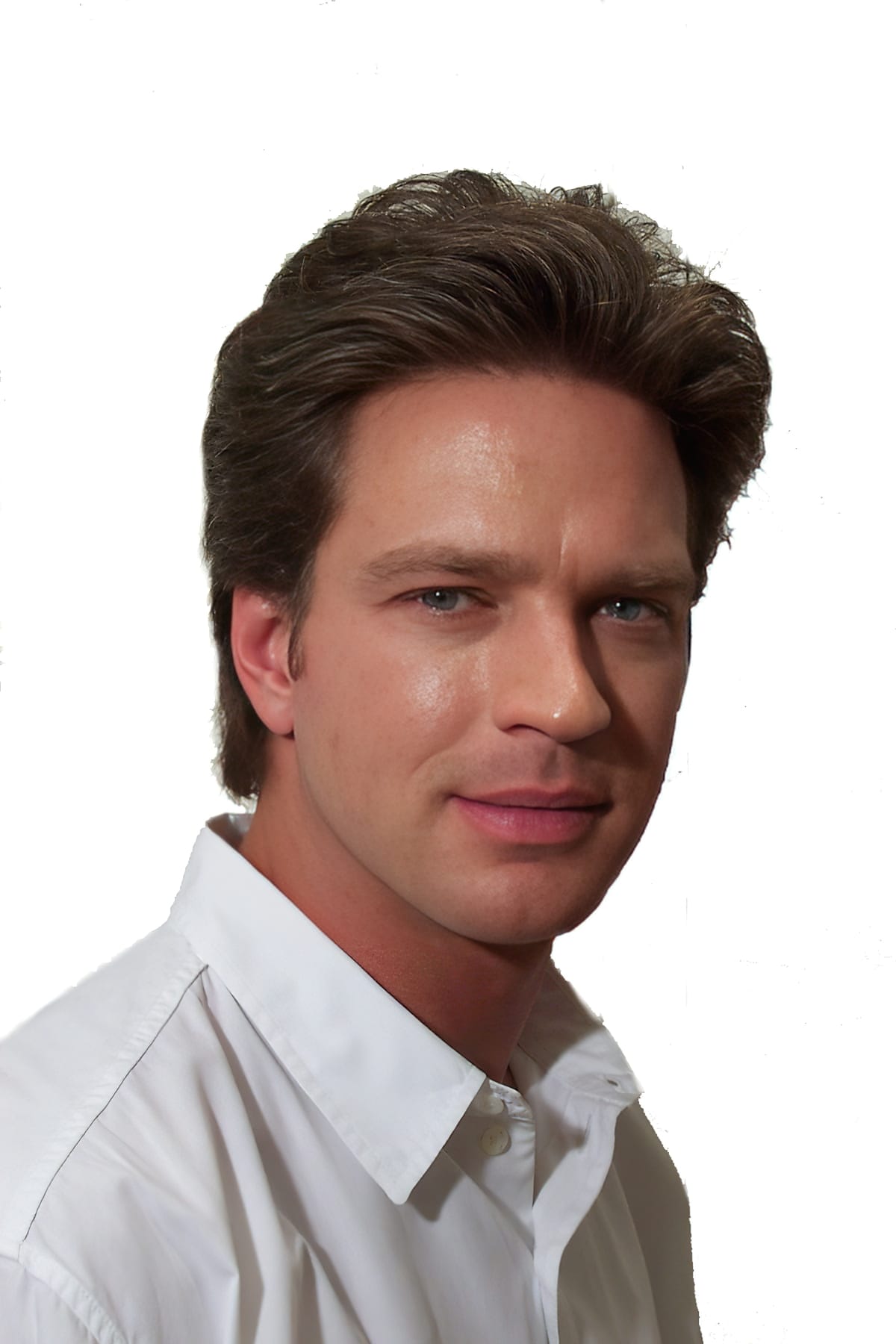 Before Picture - Male Hair Extensions Highlights Only