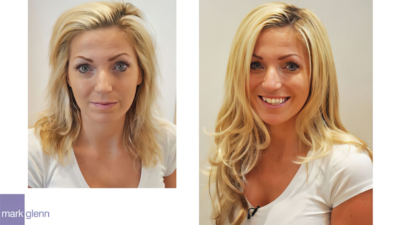 HE091 - Beautiful Blonde Hair Extensions | Mark Glenn, London