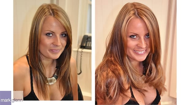 HE100 - Hair Extensions To Give Body & Life - Before & After | Mark Glenn, London