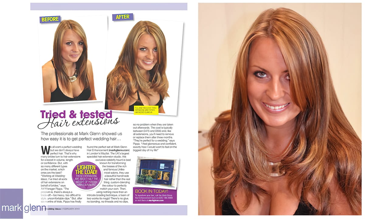 HE100-M - Full & Fabulous Hair Extensions - Tried & Tested - Mark Glenn, London