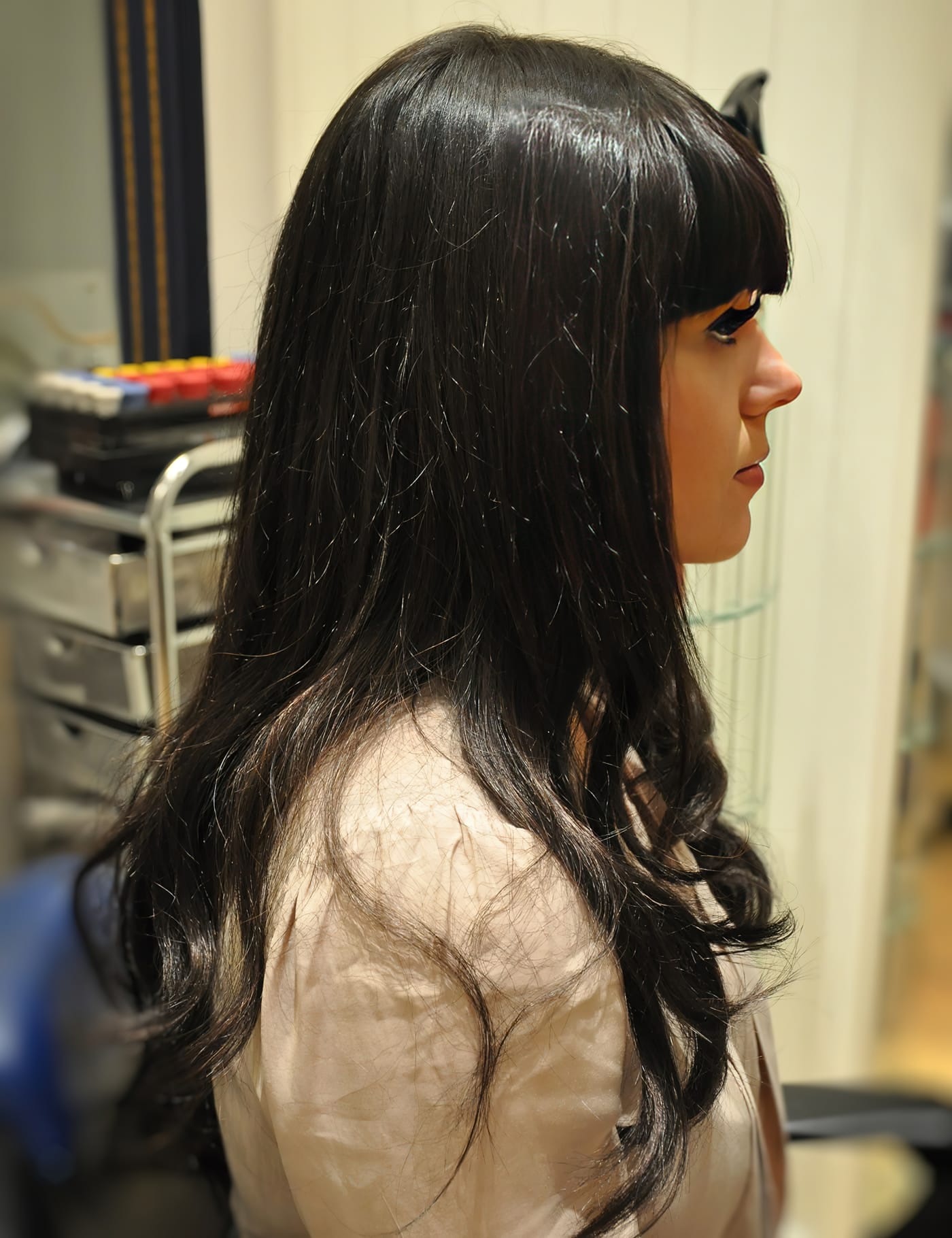 After Picture - Dark and Dreamy Hair Extensions