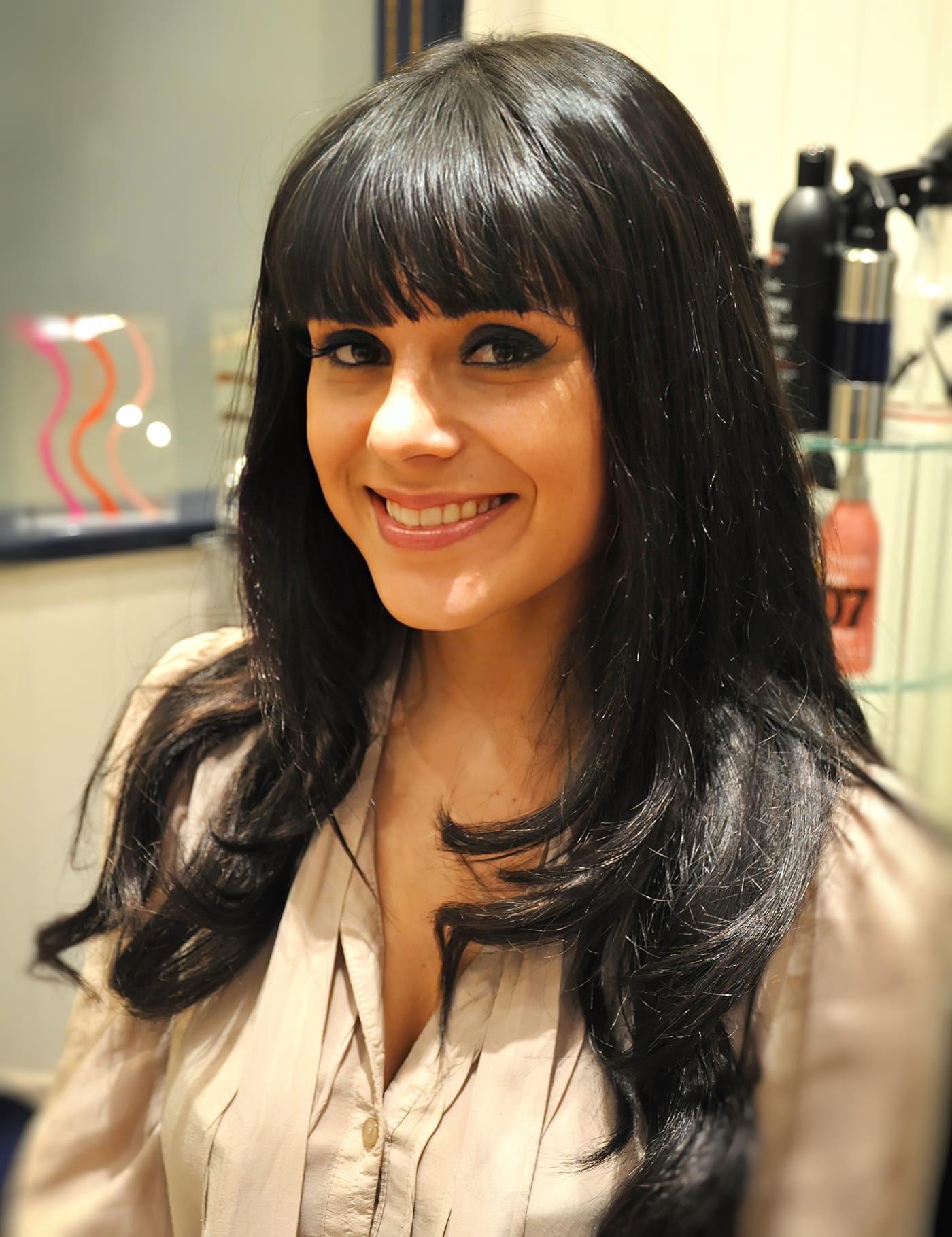 After Picture - Dark and Dreamy Hair Extensions