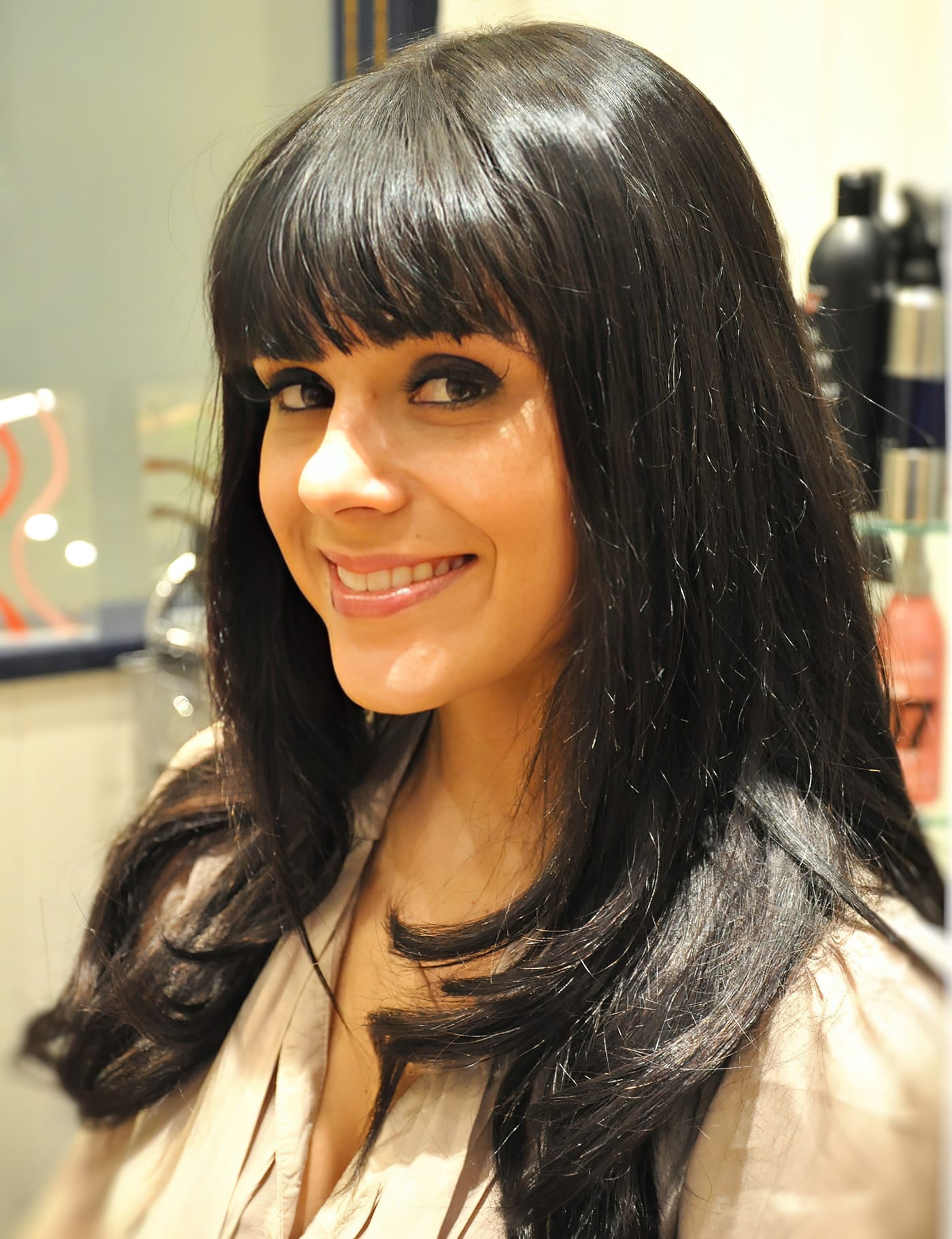 After Picture - Dark and Dreamy Hair Extensions