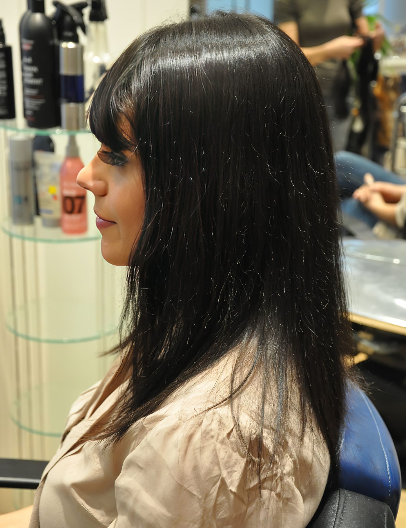 Before Picture - Dark and Dreamy Hair Extensions