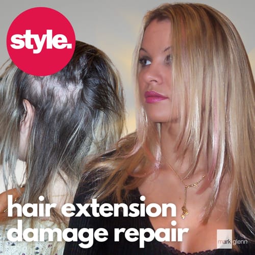 HE105-M - Style Network USA TV Hair Extension Makeovers | Mark Glenn, London