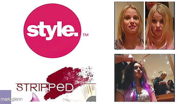 HE105-M - Style Network USA TV Hair Extension Makeovers | Mark Glenn, London