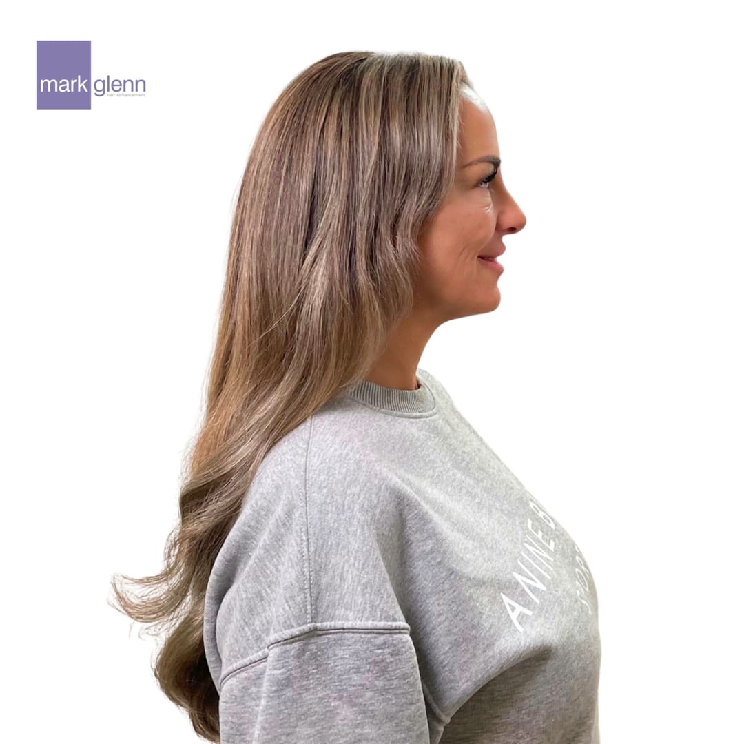 After Picture - Length & Volume & Chemical-Free Colour