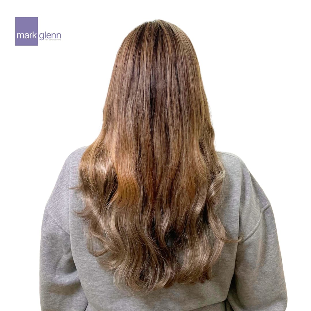 After Picture - Length & Volume & Chemical-Free Colour