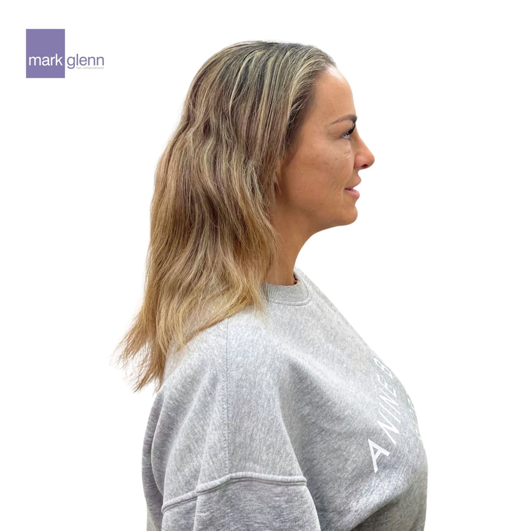 Before Picture - Length & Volume & Chemical-Free Colour