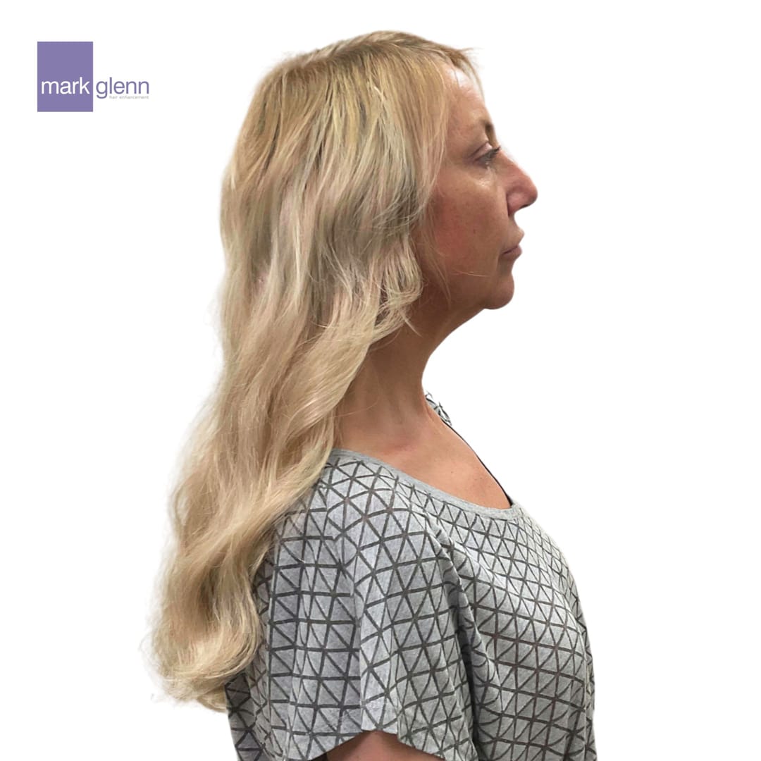 After Picture - Short to Long, Fine to Thick, Flat to Wavy Guilt-Free Hair Extensions