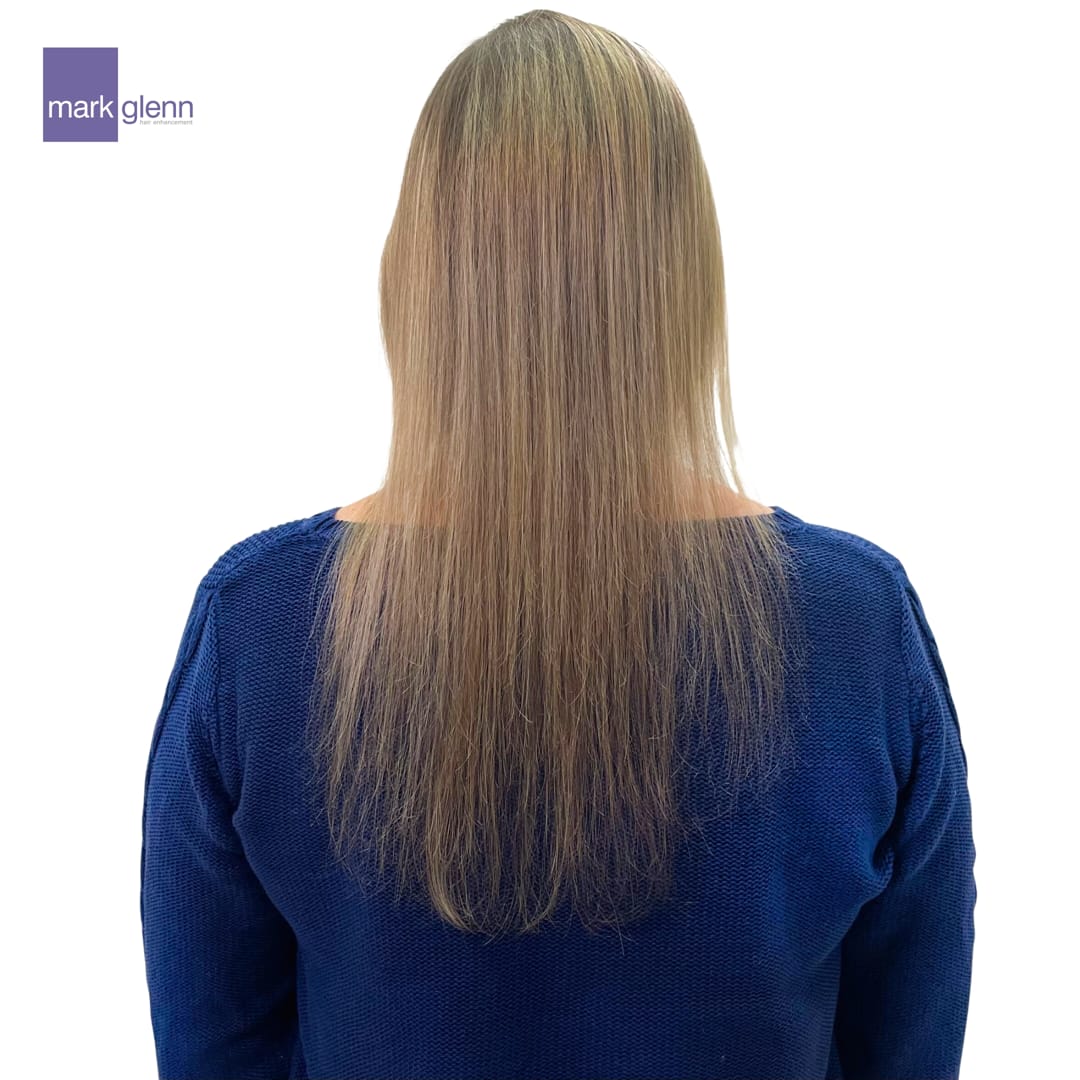 Before Picture - High Impact, Low Maintenance With Our Luscious Fibre Hair Extensions