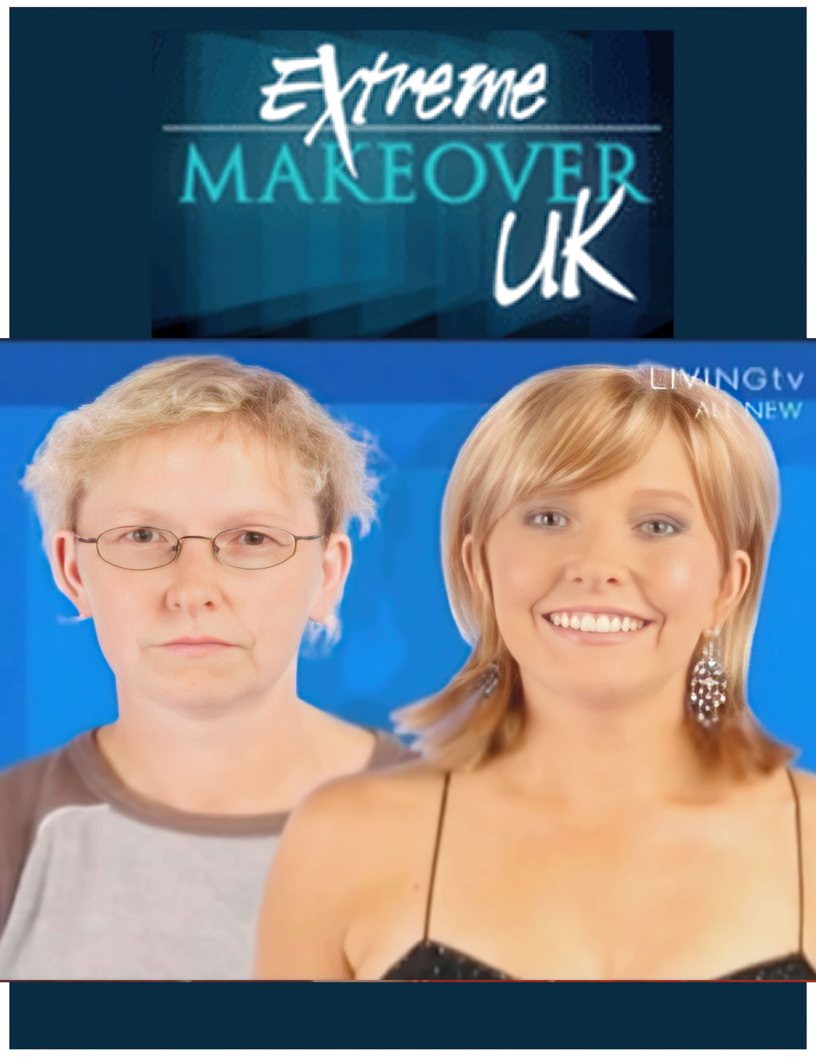 Extreme Makeover UK TV - Mark Glenn helps dreams come true with amazing hair extension transformation