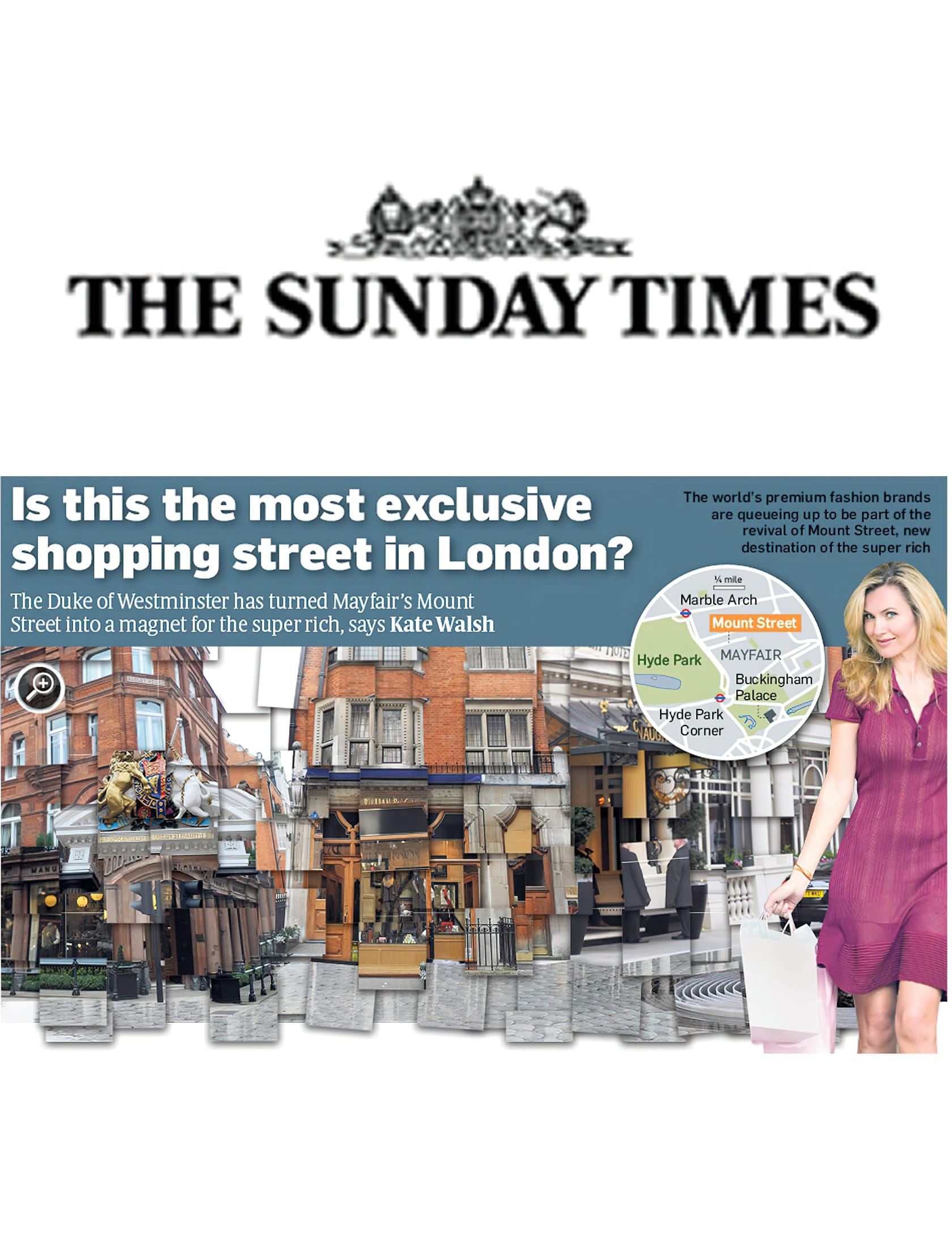 'Is this the most exclusive shopping street in London?' - The Sunday Times on Mark Glenn's Mount Street