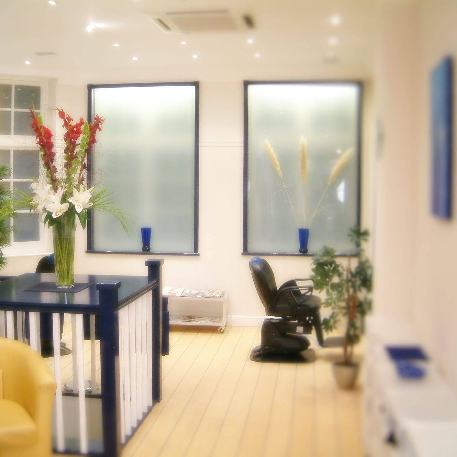 Interior at Mark Glenn's hair extension studio - Mayfair, London, 2005